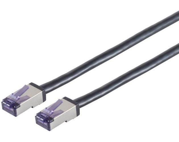 Lanview LVN-CAT6A-FLEX-10M. Kabellänge: 10 m, Kabelstandard: Cat6a, Kabelschirmung: S/FTP (S-STP), Beschichtung Steckerkontakte: Gold, Datenübertragungsrate: 10000 Mbit/s (LVN-CAT6A-FLEX-10M) - 5715063070734 - image 1