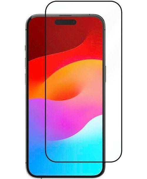 eSTUFF ES501406-50BULK. Markenkompatibilität: Apple, Kompatibilität: iPhone 15 Pro, Schutzfunktion: Kratzresistent, Splitterfrei. Material: Gehärtetes Glas, Produktfarbe: Schwarz, Transparent. Menge pro Packung: 50 Stück(e) (ES501406-50BULK) afbeelding 1