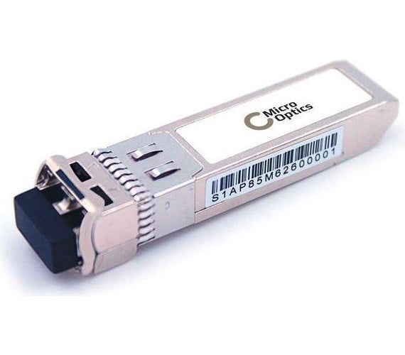 Lanview MO-SFP10G-SR-ZZ0101F. SFP Transceiver-Typ: Faseroptik, Maximale Datenübertragungsrate: 10000 Mbit/s, Schnittstelle: SFP+. Produktfarbe: Silber, Gehäusematerial: Metall, Formfaktor: SFP+. Breite: 13,4 mm, Tiefe: 56,5 mm, Höhe: 8,5 mm afbeelding 1