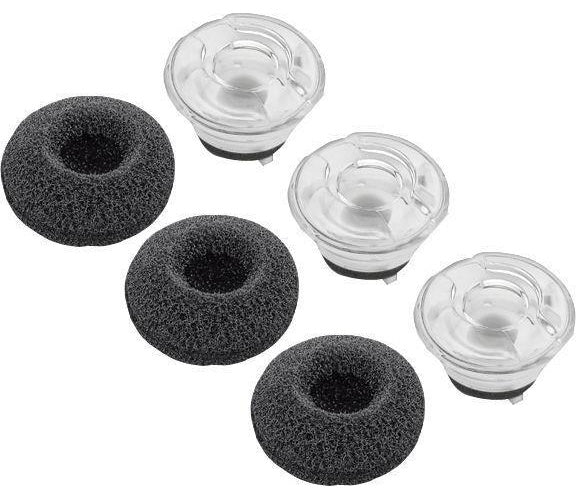 HP Inc. Poly - Ohrhörer-Satz für Headset - klein - Schwarz (Packung mit 3) (85S06AA) afbeelding 1