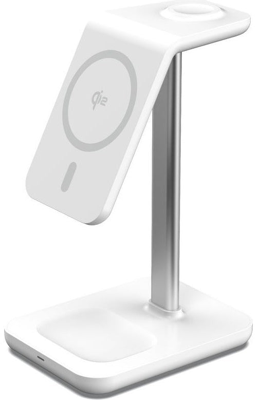eSTUFF QI2 3-in-1 Magnetic Wireless Charger (ES638310) afbeelding 1