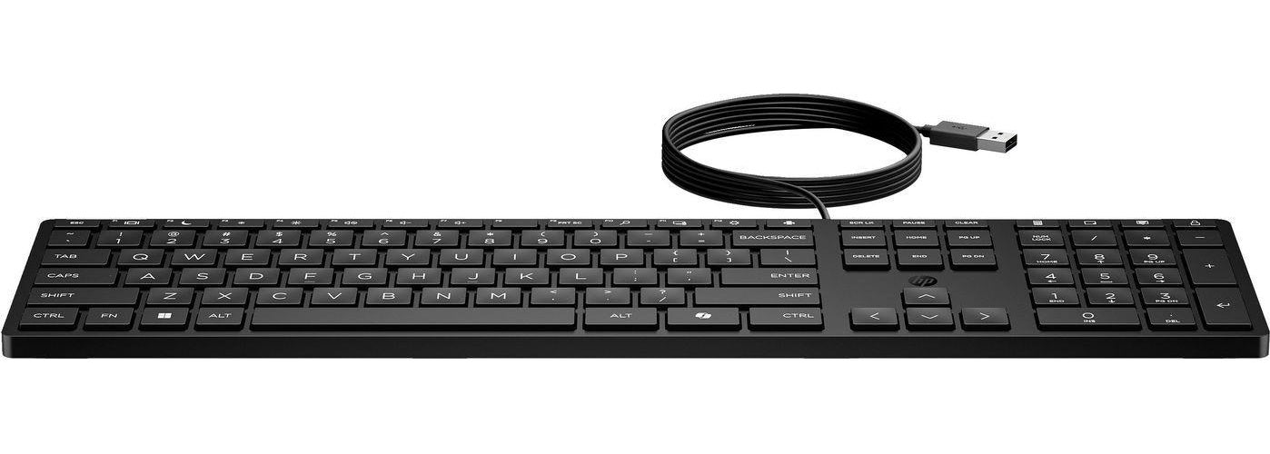 HP Desktop 320K - Tastatur - USB - Pan-Nordic (9SR37UT#UUW) afbeelding 1