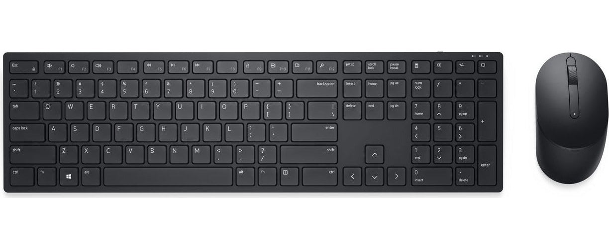 Dell KM5221W keyboard RF Wireless QWERTY US International Black - Maus - 1.600 dpi (580-AJIS) afbeelding 1