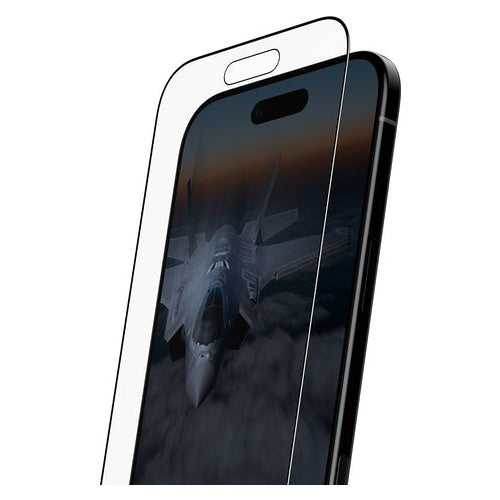 PanzerGlass Stealth Screen Protector w. black Frame iPhone 17 Air Ultra-Wide Fit (PG58930) afbeelding 1