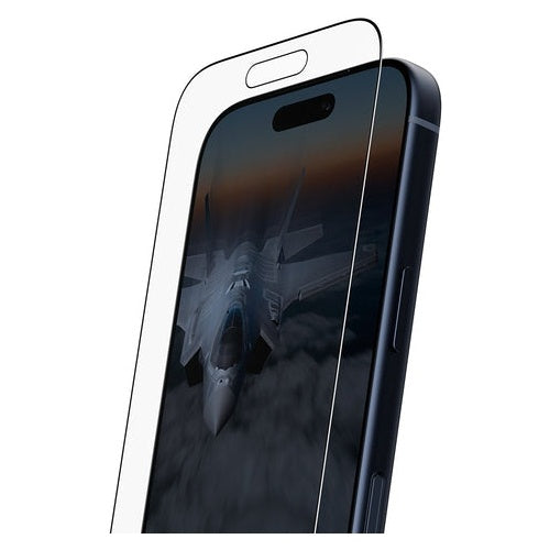 PanzerGlass Stealth Screen Protector w. black Frame iPhone 17 Pro Ultra-Wide Fit (PG69356) afbeelding 1