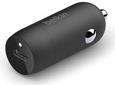 Belkin 30W USB-C PD Car Charger with PPS Technology, Black (CCA004btBK)