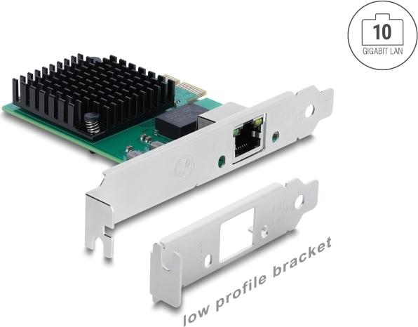 Delock PCI Express x1 Network Card 10 Gigabit LAN 1 x RJ45 RTL8127 (81270)
