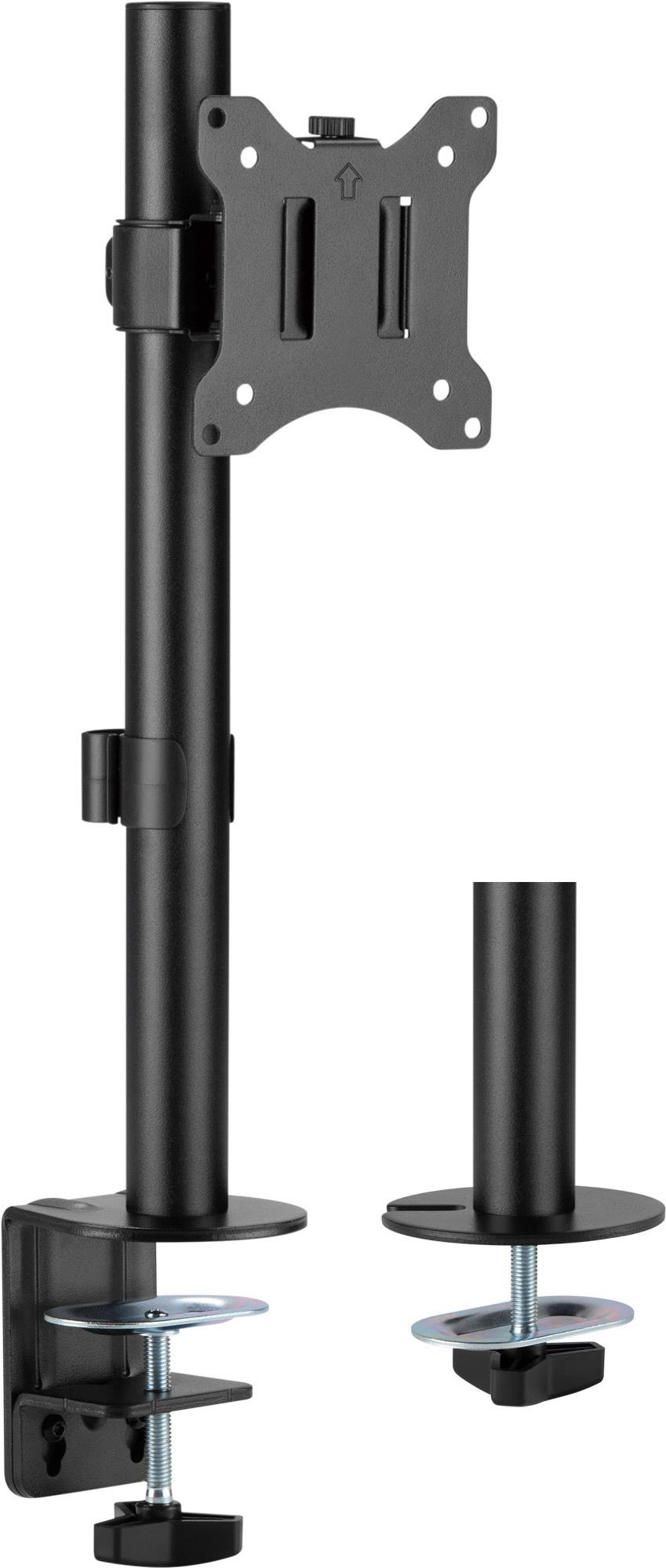 InLine table mount for LCD/LED displays up to 81 cm (32") max. 9 kg, black (23108J)