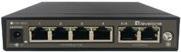 LevelOne FEP-0631 - Unmanaged Switch - 4 x 10/100 PoE + 2 x 10/100 Uplink - Desktop - PoE (60 W)
