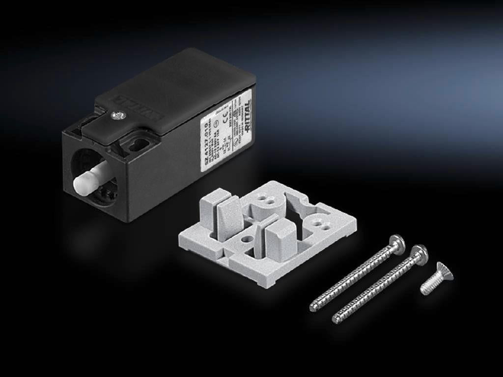 Rittal Door Operated Switch w/out Connection Cable - Rack-Tür-Kontakt - black (4127.010)