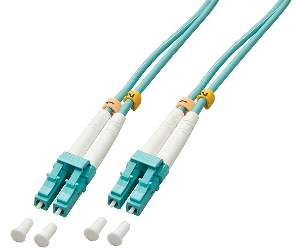 Lindy Patch Cable - LC Multi-Mode (M) - 150.0 m, Fiber Optic, OM3 - 46405