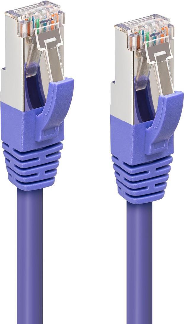 Microconnect Network Cable - Violet - 10 m - Cat6a S/FTP (S-STP) MC-SFTP6A10P