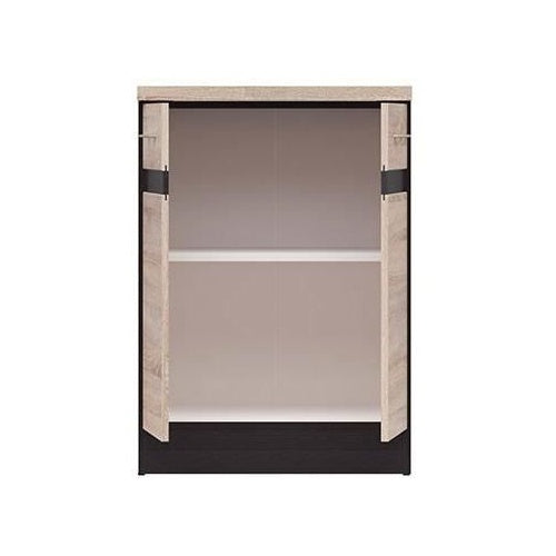 JUNONA Meuble bas de cuisine 60 cm - 2 Portes - Plan de travail - Chene sonoma afbeelding 3