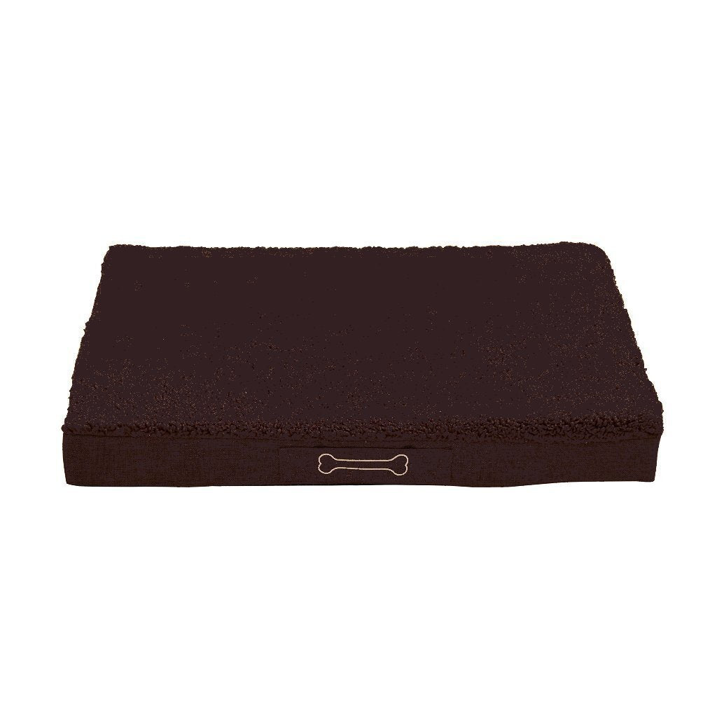 Sun Garden Buddy Orthopedic Dog Cushion 72x50x8cm Dark Brown