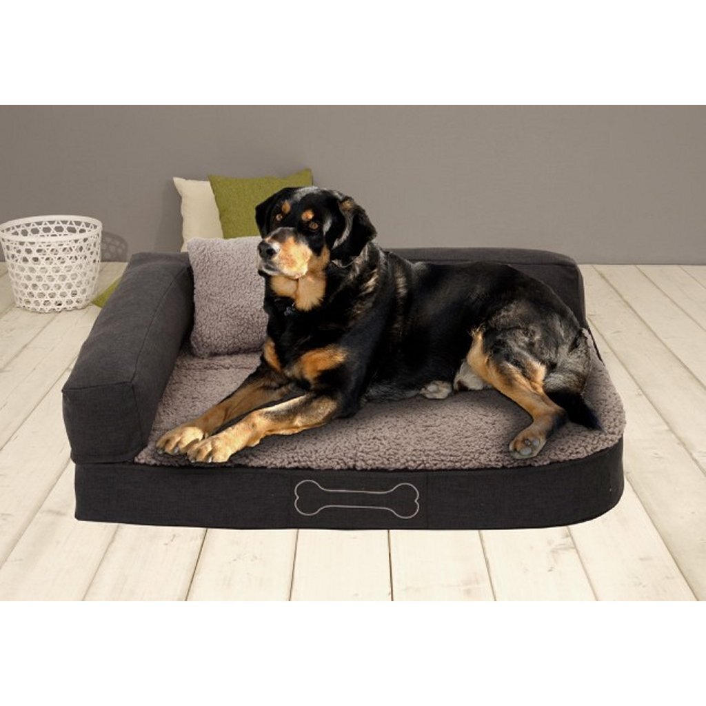 Sun Garden Pallina Orthopedic Dog Cushion 80x60x25 cm Brown/Beige