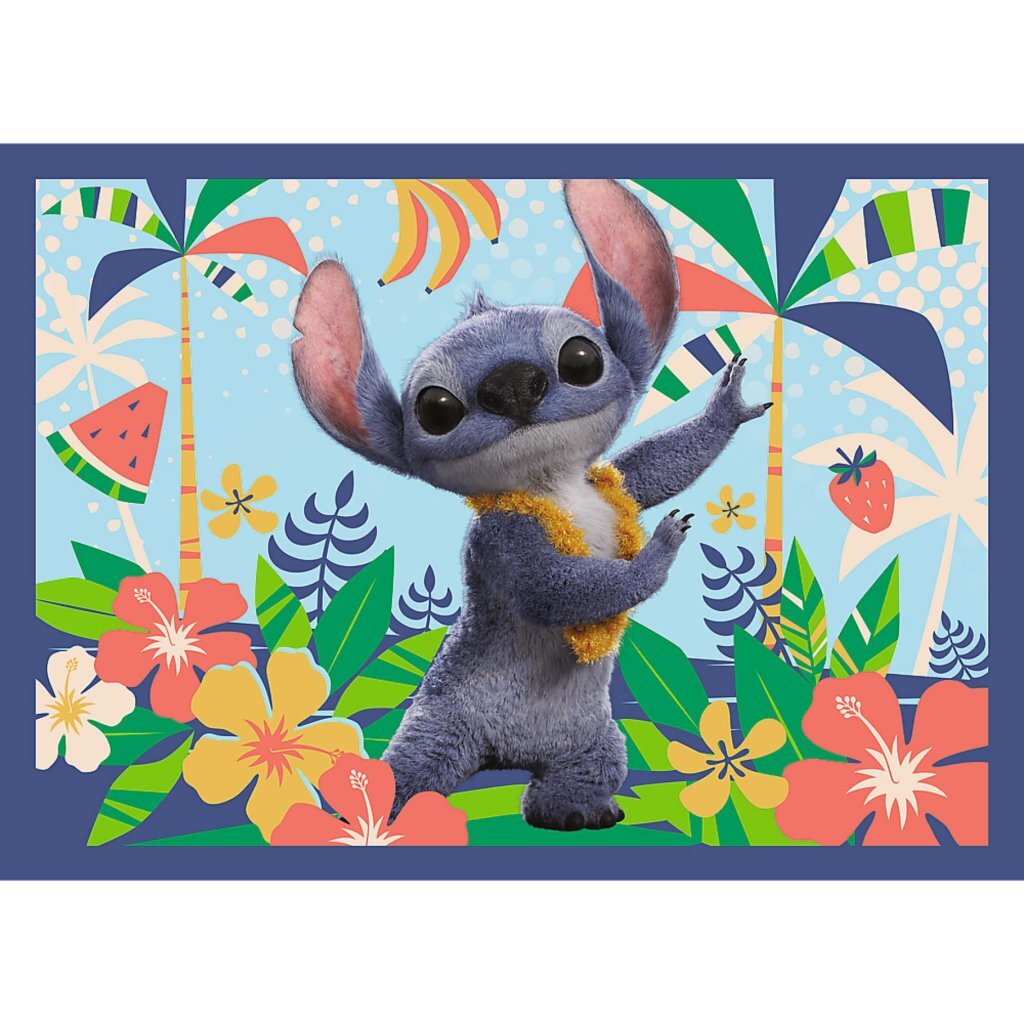 Trefl Disney Stitch 4-in-1 Puzzle 35-70 Pieces