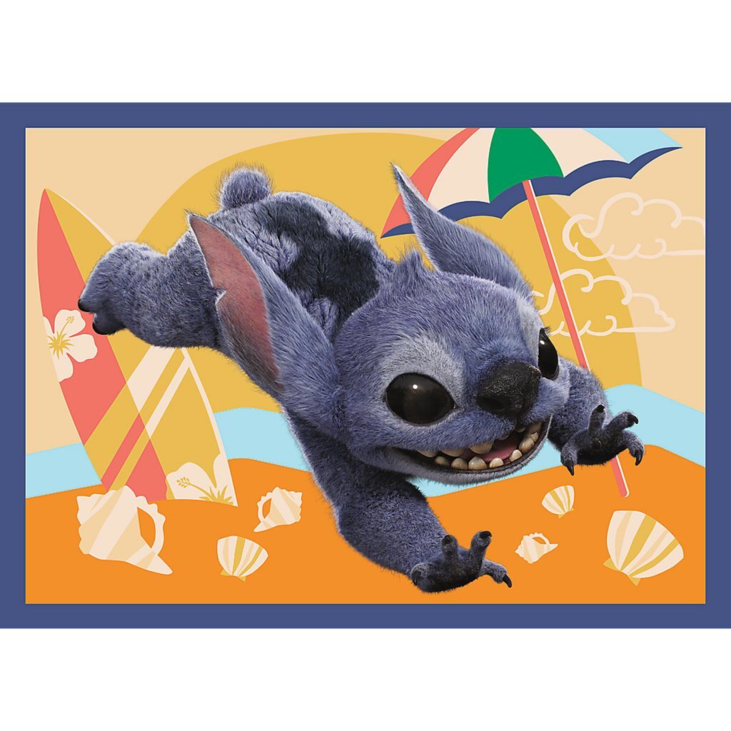 Trefl Disney Stitch 4-in-1 Puzzle 35-70 Pieces