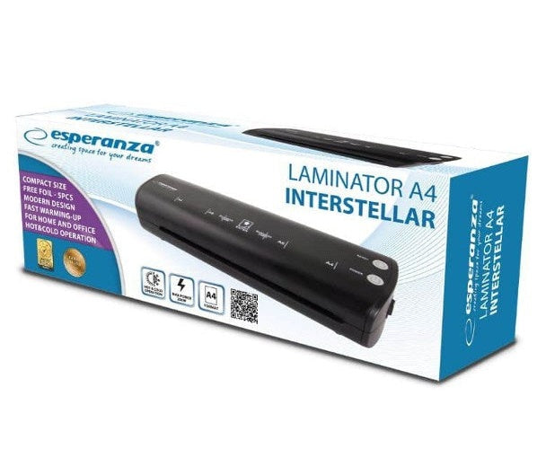 Esperanza EFL004 laminator Black - 5901299932513 - image 1