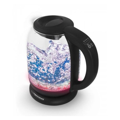 Esperanza EKK027 electric kettle 1.7 L 2200 W Black  Transparent afbeelding 3