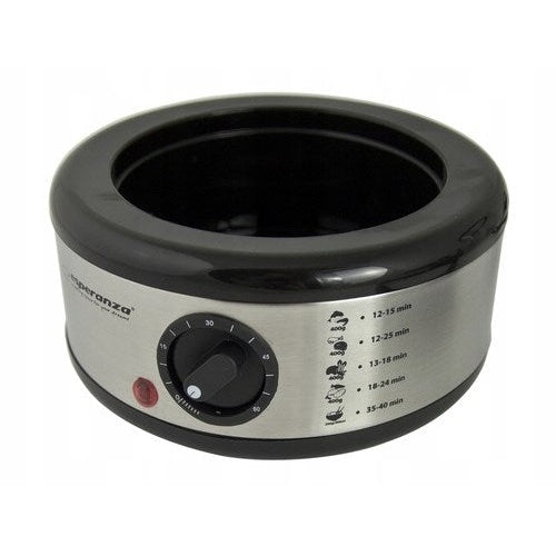 Esperanza EKG009 Steam cooker 3 stainless steel basket (s) 400 W 7.5L - 5901299954355 - image 3