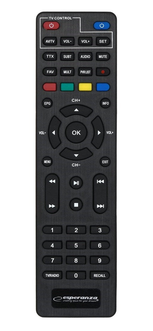 Esperanza EV106P TV set-top box Cable Black - 5901299957790 - image 6
