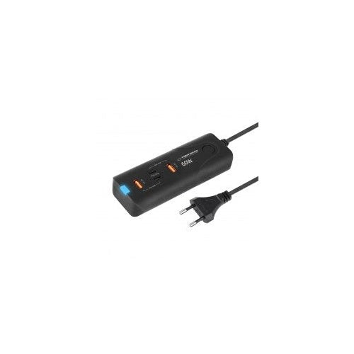 Esperanza EZC109 mobile device charger Universal Black AC Fast charging Indoor - 5901299960615 - image 1