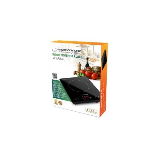 Esperanza EKH009 hob Black Countertop 28 cm Zone induction hob 1 zone(s) - 5901299963722 - image 2