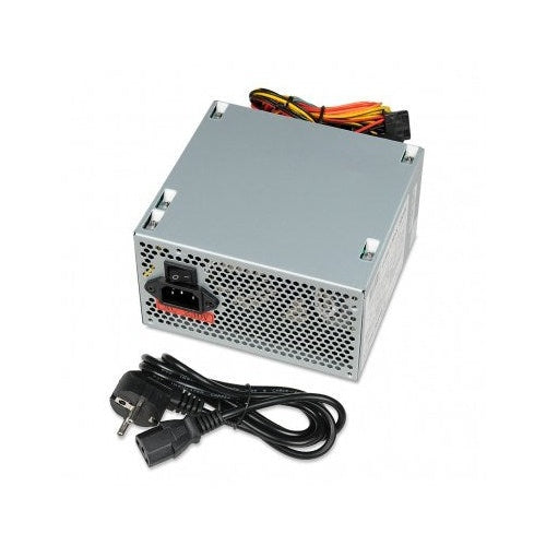 iBox CUBE II power supply unit 500 W 20+4 pin ATX ATX Silver afbeelding 2