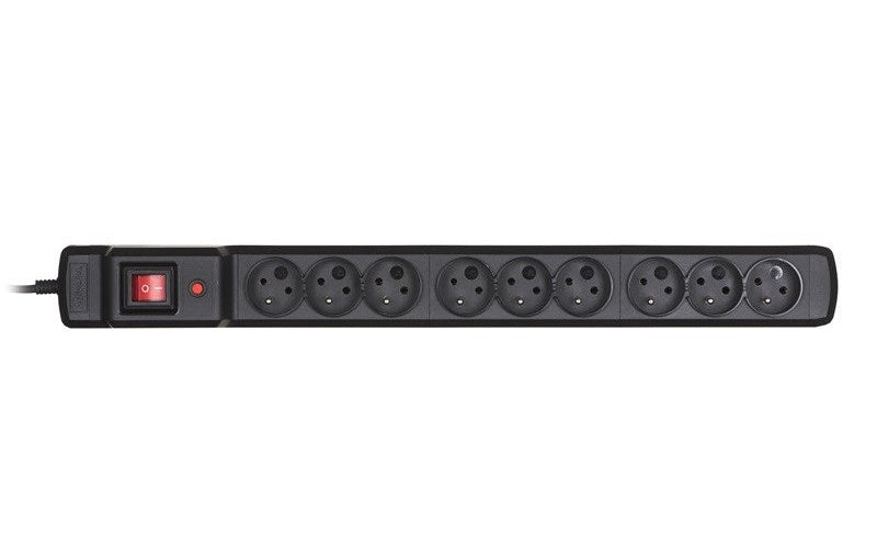 Activejet ACJ COMBO 9GN 3M black power strip with cord - 5901443115632 - image 2