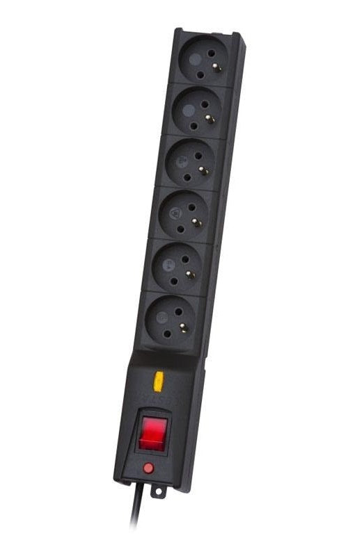 LESTAR 1966004697 Black 6 AC outlet(s) 230 V 5 m - 5901966004697 - image 2