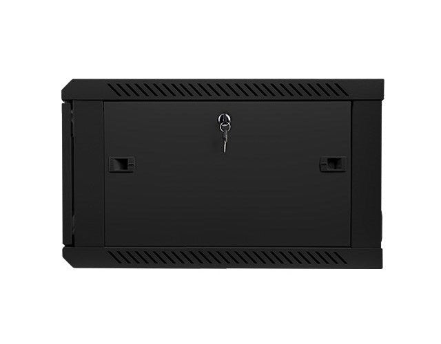 Lanberg Rack Wandschrank 48,30cm (19") 6U/600X600 Glastür black (WF01-6606-10B) afbeelding 4