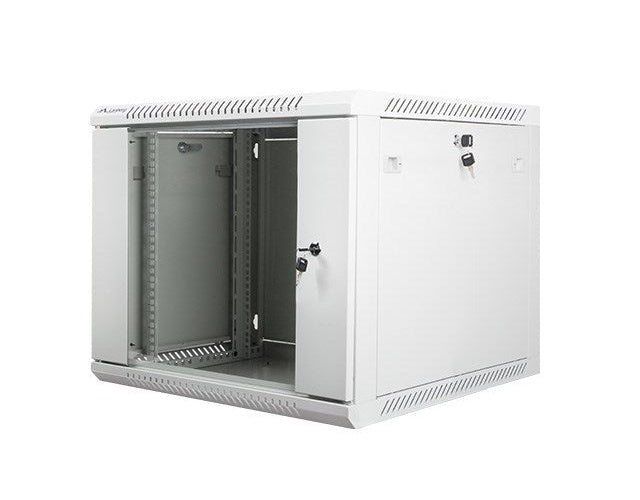 Lanberg WF01-6609-10S rack cabinet 9U Wall mounted rack Grey afbeelding 1