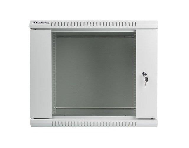 Lanberg WF01-6609-10S rack cabinet 9U Wall mounted rack Grey afbeelding 2