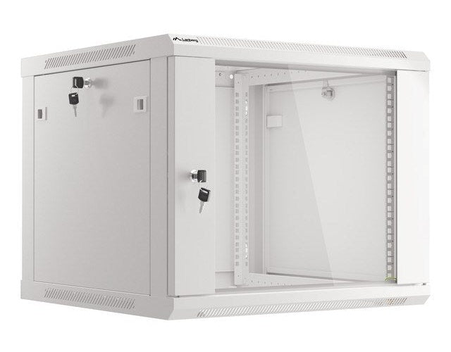 Lanberg WF01-6609-10S rack cabinet 9U Wall mounted rack Grey afbeelding 6