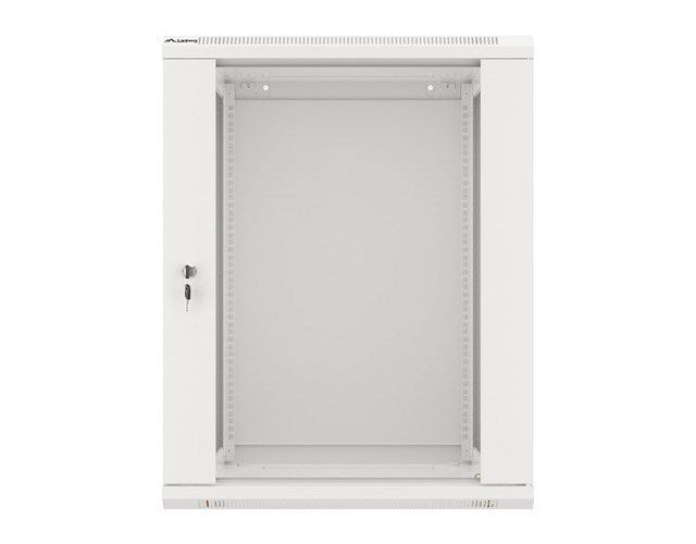 Lanberg WF01-6615-10S rack cabinet 15U Wall mounted rack Grey afbeelding 2