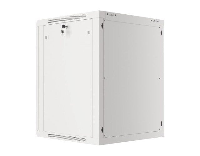 Lanberg WF01-6615-10S rack cabinet 15U Wall mounted rack Grey afbeelding 4