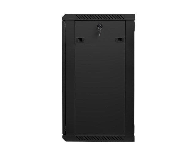 Lanberg WF01-6418-10B rack cabinet 18U Wall mounted rack Black afbeelding 5