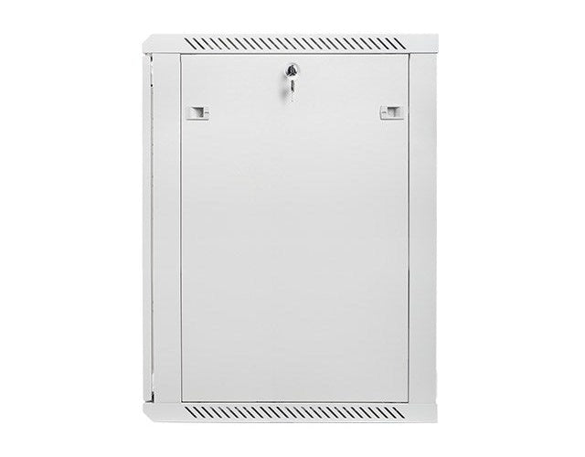 Lanberg WF01-6618-10S rack cabinet 18U Wall mounted rack Grey afbeelding 5