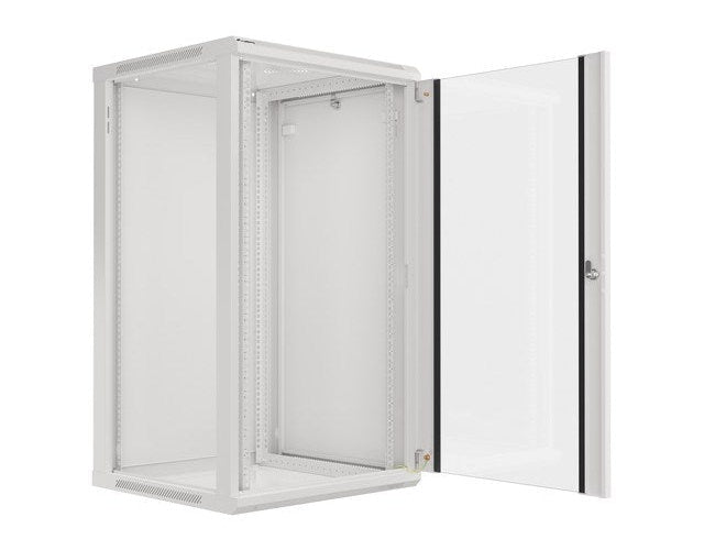 Lanberg WF01-6622-10S rack cabinet 22U Wall mounted rack Grey afbeelding 6
