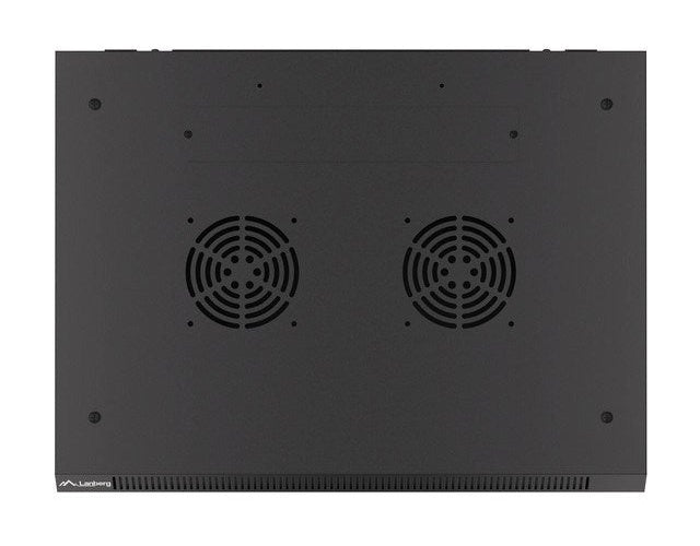Lanberg WF01-6427-10B rack cabinet 27U Wall mounted rack Black afbeelding 3