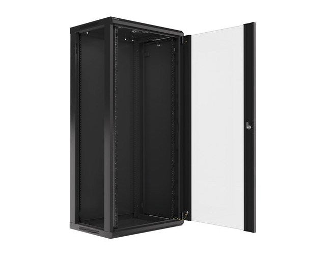 Lanberg WF01-6427-10B rack cabinet 27U Wall mounted rack Black afbeelding 4