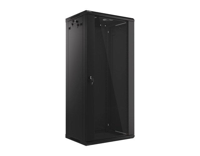 Lanberg WF01-6427-10B rack cabinet 27U Wall mounted rack Black afbeelding 5
