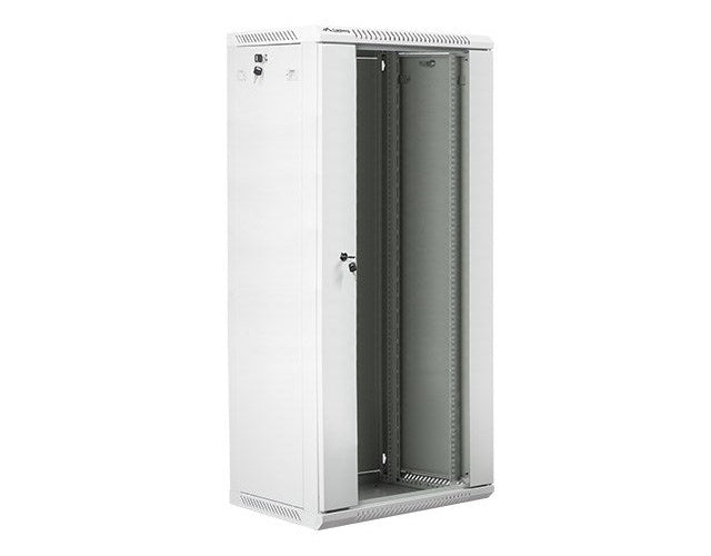 Lanberg WF01-6427-10S rack cabinet 27U Wall mounted rack White afbeelding 3