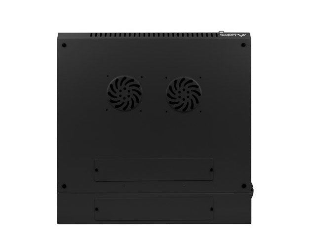 Lanberg WF02-6606-10B rack cabinet 6U Wall mounted rack Black afbeelding 1