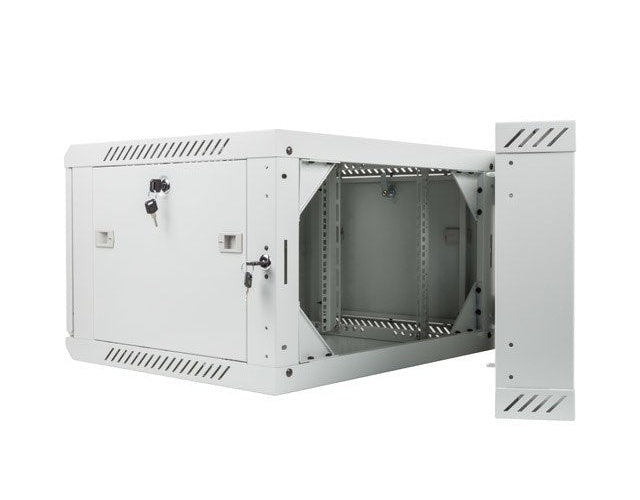 Lanberg WF02-6606-10S rack cabinet 6U Wall mounted rack Grey afbeelding 6