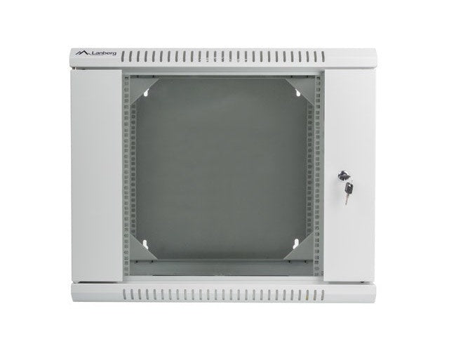 Lanberg WF02-6609-10S rack cabinet 9U Wall mounted rack Grey afbeelding 2