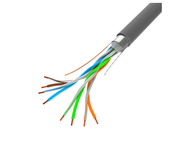 LANBERG LAN FTP CABLE 100MB/S 305M CABLE APPROX. GREY - 5901969414066 - image 1