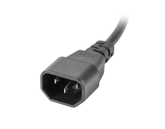 Lanberg PDU Steckdosenleiste 48,30cm (19") 1U 7x Schuko C14 2m schw. (PDU-07F-0200-IEC-BK) - 5901969414486 - image 2