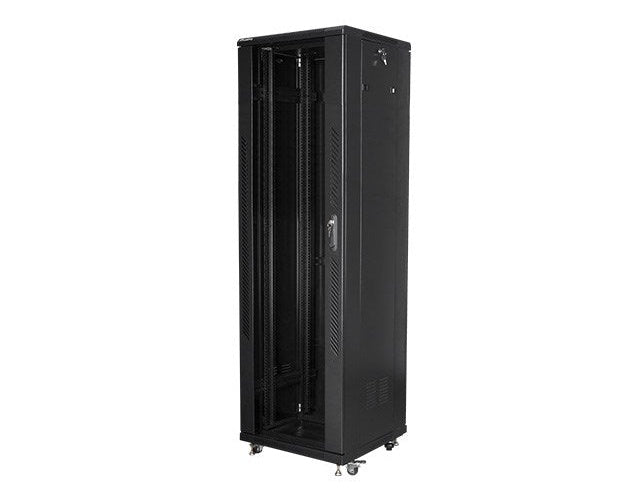Lanberg FF01-6642-12B rack cabinet 42U Freestanding rack Black afbeelding 2