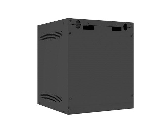 Lanberg Rack Wandschrank 25,40cm (10") 6U/280X310 Glastür schwarz (WF10-2306-10B) afbeelding 4